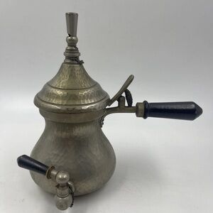 Vintage LW PDN 312440. Pat.9621/09 Hammered Copper Samovar Coffee Tea